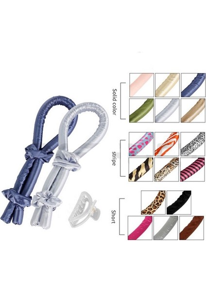 N5 Stili Isısız Kıvırma Çubuğu Kafa Bandı Isısız Bukleler Şerit Saç Silindirleri Yumuşak Saç Bigudi (Yurt Dışından) fiyatları