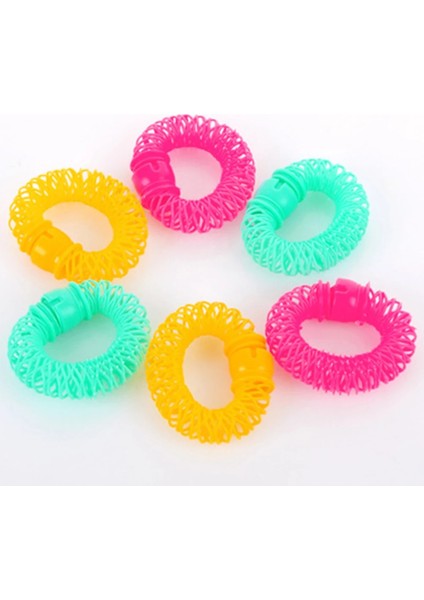 6 Adet Tarzı Sihirli Saç Bigudi Hiçbir Isı Donuts Curl Saç Şekillendirici Aracı Hairdreral Bukleler Rulo Kadın Saç Aksesuarları Için Dıy Aracı (Yurt Dışından)