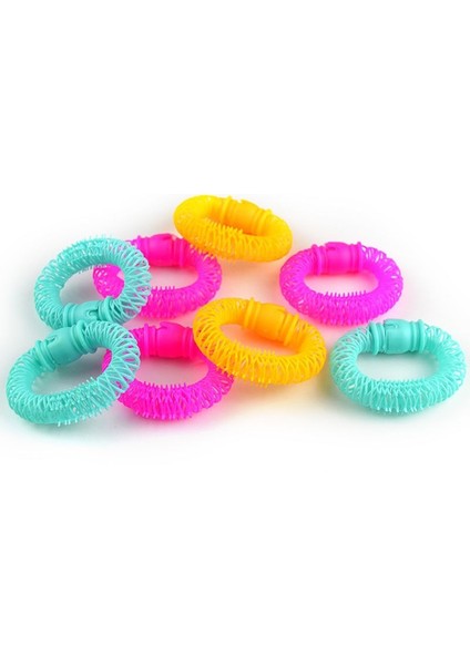6 Adet Tarzı Sihirli Saç Bigudi Hiçbir Isı Donuts Curl Saç Şekillendirici Aracı Hairdreral Bukleler Rulo Kadın Saç Aksesuarları Için Dıy Aracı (Yurt Dışından)