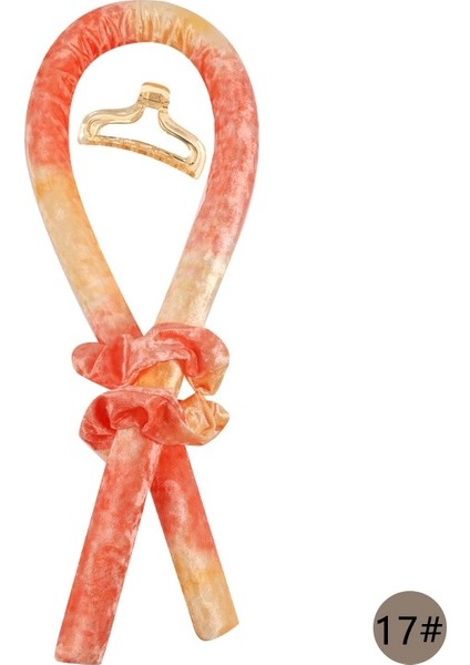 No.30 Tarzı Isısız Curling Çubuk Seti Bantlar Saç Rulo Inci Pamuk Curling Şerit Tembel Uyku Saç Maşaları Dıy Saç Şekillendirici Araçları (Yurt Dışından)