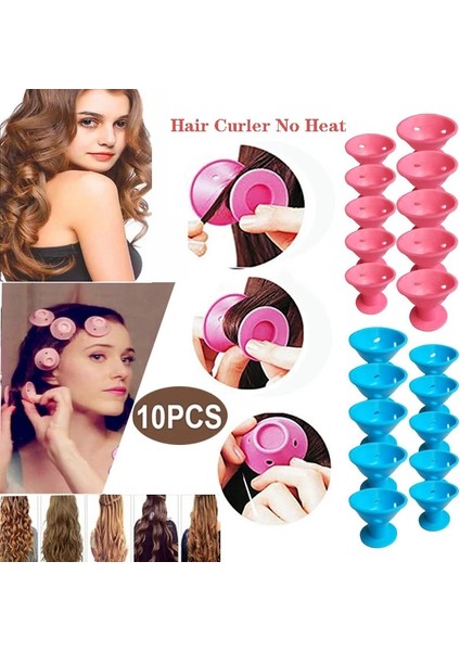 1pc-Pembe Tarzı Bukle Maşası Saç Bigudi Isısız Yumuşak Silikon Sihirli Kıvırcık Saç Ürünleri Rulo Maşaları Dıy Şekillendirici Araçları Boucleur Cheveux (Yurt Dışından) fırsatları