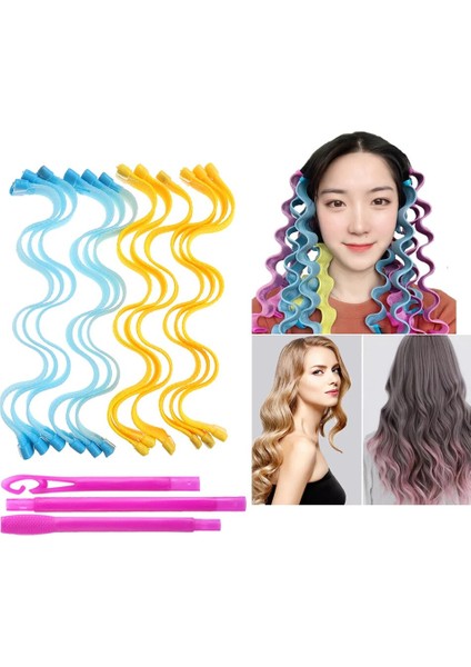 50CM Rastgele Renk Stili P Magic Hair Curlerscm Dıy Taşınabilir Saç Modeli Silindirleri Sopa Dayanıklı Güzellik Makyaj Curling Saç Şekillendirici Araçları (Yurt Dışından) fiyatları