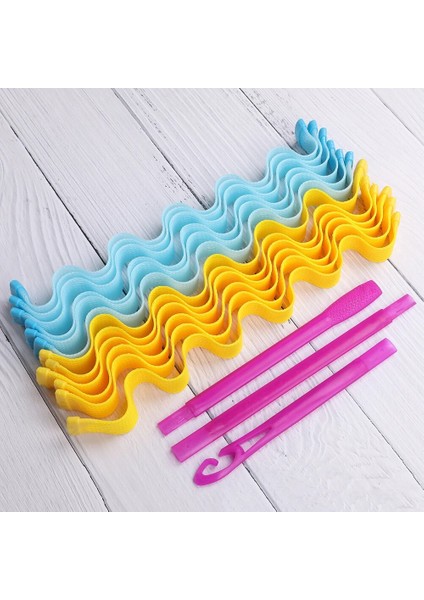 50CM Rastgele Renk Stili P Magic Hair Curlerscm Dıy Taşınabilir Saç Modeli Silindirleri Sopa Dayanıklı Güzellik Makyaj Curling Saç Şekillendirici Araçları (Yurt Dışından) modelleri