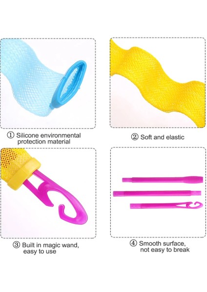 50CM Rastgele Renk Stili P Magic Hair Curlerscm Dıy Taşınabilir Saç Modeli Silindirleri Sopa Dayanıklı Güzellik Makyaj Curling Saç Şekillendirici Araçları (Yurt Dışından) indirimleri