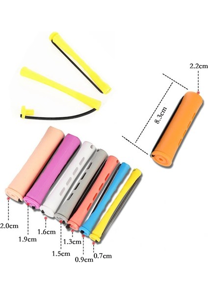 Beyaz Stil Saç Silindirleri Saç Perma Çubukları Seti Kıvırcıklaştırıcılar Kadınlar Için Soğuk Dalga Çubuklar Uzun Kısa Saç Diy Kuaförlük Şekillendirme Araçları (Yurt Dışından) fırsatları