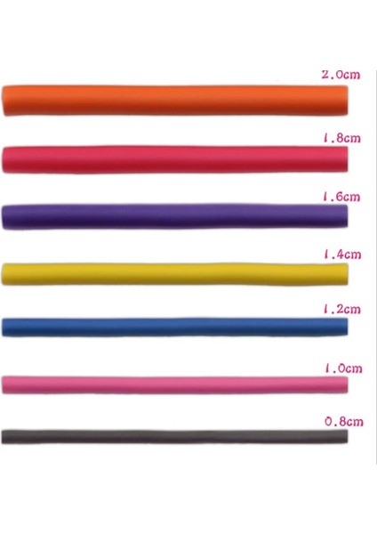 A4 Stili Esnek Saç Kıvırma Çubuğu Saç Kıvırma Makinesi Yumuşak Köpük Bendy Büküm Bukleler Rastgele Renk (Yurt Dışından) fırsatları