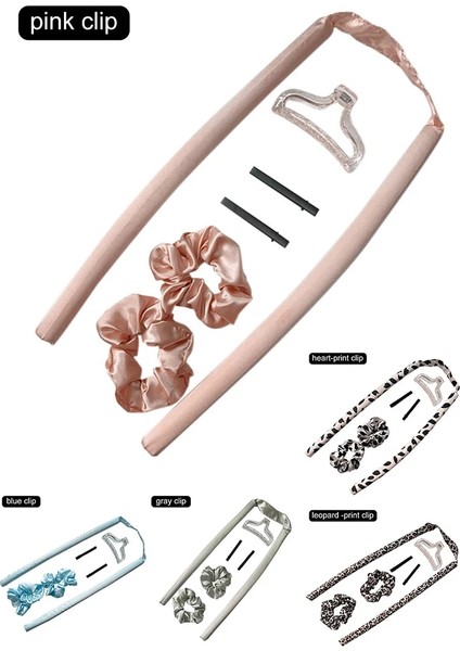 Mavi 02 Tarzı Uzun Saçlar Için Isısız Saç Maşaları Saç Bağları ve Klipleri ile Isısız Kıvırma Çubuğu Kafa Bandı Saç Şekillendirme Seti (Yurt Dışından) fiyatları