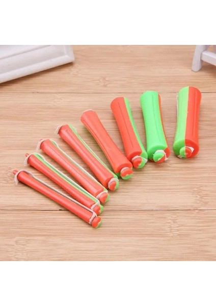 Et Saç Rulo Curling Bigudi Lastik Bant Dıy Soğuk Perma Çubuğu Salon Saç Rulo Bigudi Lastik Bant Kuaförlük Stylingtool (Yurt Dışından)