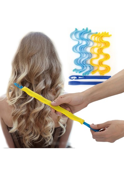 30CM Stili 01 Stili Dıy Sihirli Saç Bigudi 30CM Taşınabilir Saç Rulo Sopa Dayanıklı Güzellik Makyaj Curling Saç Şekillendirici Araçları Dalga Oluşturucu (Yurt Dışından) modelleri