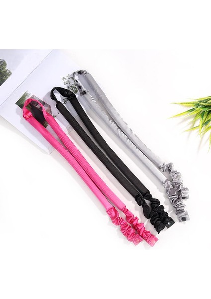 B Tarzı Uyuyan Saç Silindiri Isısız Bukle Maşası Kafa Bandı Ipek Çubuk Isısız Saç Bukleleri Gecelik Bandı Sihirli Dalga Saç Maşası (Yurt Dışından) fırsatları