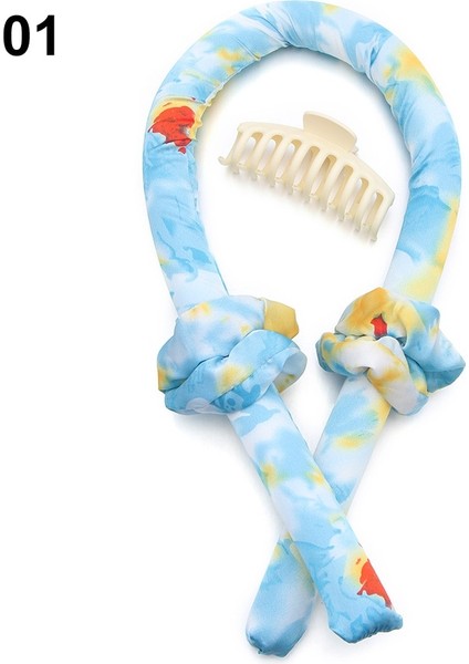 Type1 Stili Isısız Kıvırma Çubuğu Kafa Bandı Uzun Orta Saç Uyku Silindirleri Yumuşak Kafa Bandı Dalga Şekillendiriciler Saç Maşaları Dıy Saç Şekillendirici Araçları (Yurt Dışından)