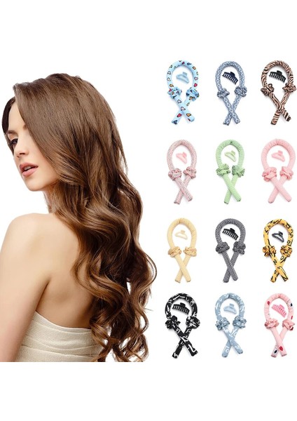 Type1 Stili Isısız Kıvırma Çubuğu Kafa Bandı Uzun Orta Saç Uyku Silindirleri Yumuşak Kafa Bandı Dalga Şekillendiriciler Saç Maşaları Dıy Saç Şekillendirici Araçları (Yurt Dışından) fırsatları