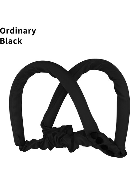 Siyah Stil Sıcak Satış Tembel Bigudi Ipek Kıvırma Kurdele Uyku Yumuşak Kafa Bandı Saç Kıvırıcılar Isısız Kıvırma Çubuk Kafa Bandı Saç Kıvırcık Yapmak (Yurt Dışından)