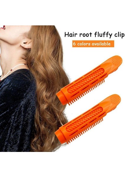 Sarı Stil Olorful Hacim Veren Saç Kök Klip Bigudi Silindirleri Dalga Kabarık Klip Hızlı Curl Saç Şekillendirici Aracı (Yurt Dışından)