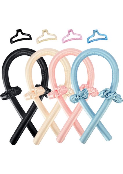 10 Leopar Tarzı Slik Saten Isısız Saç Bigudi Kafa Kadınlar Için Saç Sarma Kıvırma Şerit Kız Scrunchies Şapkalar Saç Aksesuarları Curl Bar (Yurt Dışından) indirimleri