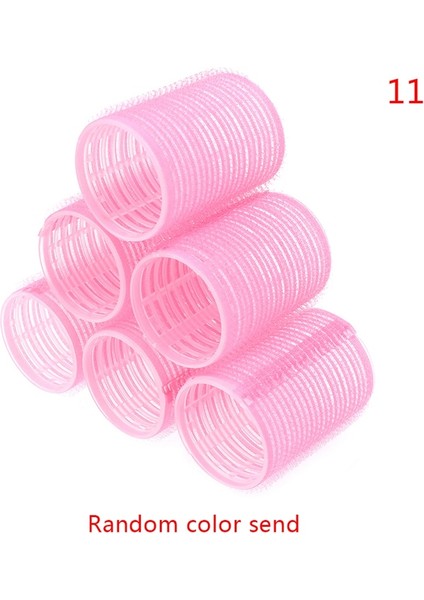 6Cm Tarzı Jumbo Saç Rollerurlers Tutma Silindirleri Kuaförlük Bigudiler Saç Tasarımı Için Yapışkan (Yurt Dışından)
