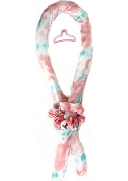 Beyaz Yeşil Pembe Tarzı Isısız Bukle Çubuğu Kafa Bandı Tembel Bigudi Ipek Bukle Şeridi Ipek Bukle Şeridi Isısız Saç Bukle Şeridi Saçı Kıvırcık Yapmak (Yurt Dışından)