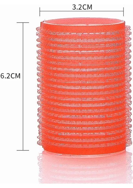 1pc 3.2x6.2cm Rastgele Stil Hair Rollers Hairdressing Professional Sticky For Dıy Multi Size Salon Tool Large Hair Rollers Color Curlers Self Grip Holding (Yurt Dışından)