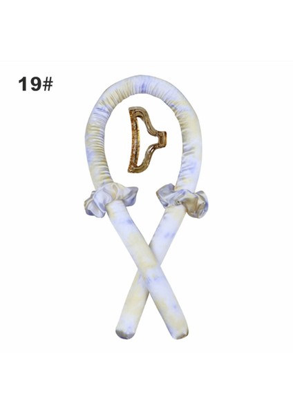 No.25 Tarzı Isısız Bukle Çubuğu Kafa Bandı Tembel Bigudi Ipek Kıvırma Şeridi Ipek Kıvırma Şeridi Isısız Saç Kıvırma Sürümü Geliştirmek (Yurt Dışından)