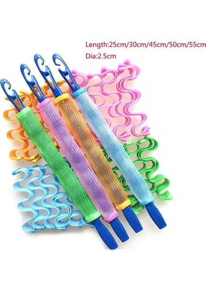 Mavi ve Sarı Tarzı Sihirli Saç Bigudi Saça Zarar Vermez Dıy Dalga Kıvırma Silindirleri Taşınabilir Saç Modeli Çubukları 30CM Dayanıklı Kıvırma Saç Şekillendirme Araçları (Yurt Dışından) fırsatları