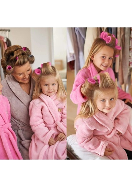 6cm x 6 Adet Stil Saç Silindirleri Kendinden Tutuşlu Saç Bukle Maşaları Tembel Bigudi Ipek Kıvırma Kurdelesi Saç Silindiri Isısız Kıvırma Çubuğu Kafa Bandı Saç Şekillendirme Araçları (Yurt Dışından) indirimleri