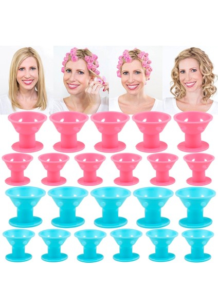 2pcs Big Style Pcs Magic Hair Curlers Roller Silicone Soft Rubber Magic Curler Clip Sleep Styler Hair Care Women Styling Dıy Tools (Yurt Dışından) indirimleri