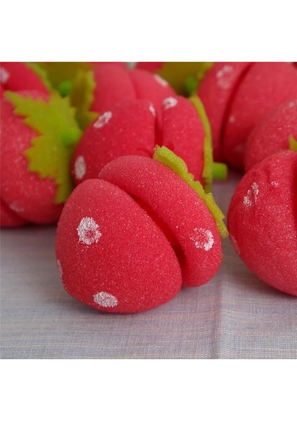 12 Adet Tarzı Kadın Saç Silindirleri Curlers Çilek Topları Saç Şekillendirici Yumuşak Sünger Güzel Dıy Aracı (Yurt Dışından) fırsatları