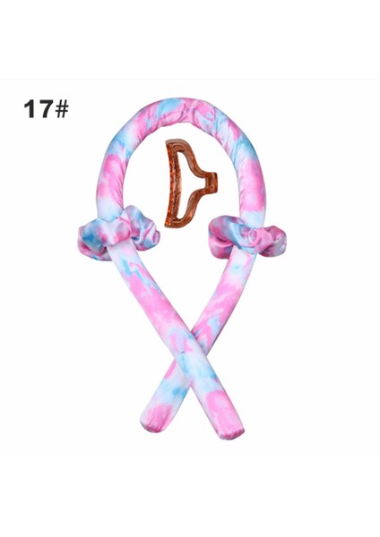 No.18 Tarzı Isısız Bukle Çubuğu Kafa Bandı Tembel Bigudi Ipek Kıvırma Şeridi Ipek Kıvırma Şeridi Isısız Saç Kıvırma Sürümü Geliştirmek (Yurt Dışından)