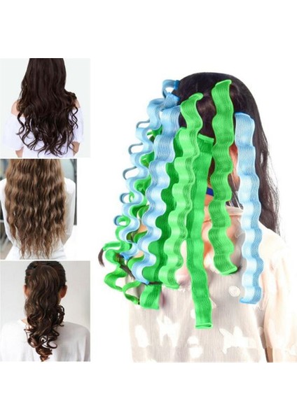 Sarı Stil Et Dıy 30CM Sihirli Saç Kıvırcıklaştırıcılar Taşınabilir Saç Modeli Dalga Şekillendiriciler Dayanıklı Güzellik Makyaj Curling Saç Şekillendirici Araçları (Yurt Dışından) fiyatları