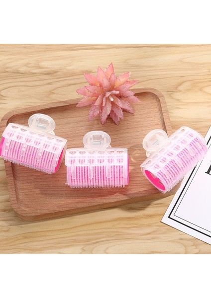 No.4 Tarzı Et Saç Silindirleri Bang Roll Bigudi Saç Bigudi Plastik Kendinden Yapışkanlı Saç Kıvırma Kuaförlük Aracı Kız Güzellik Şekillendirici Aracı (Yurt Dışından)