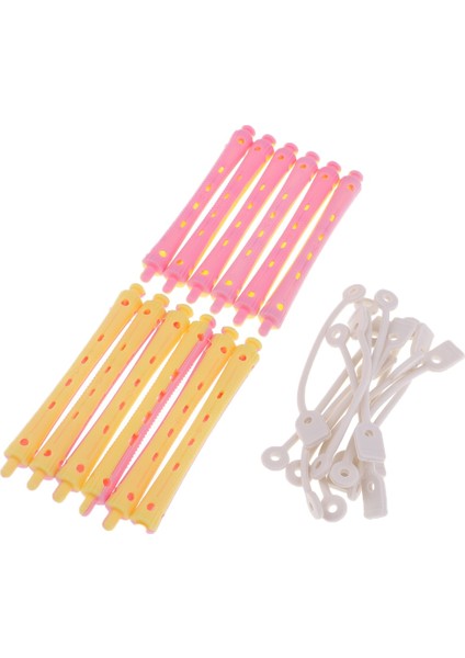 9 x 1.1 cm Stili Dalga Saç Şekillendirme Perma Çubuk Çubukları Bigudi Kuaförlük Alet Seti Salon Saç Silindirleri Seti Saç Klipleri Saç Şekillendirme Araçları (Yurt Dışından)