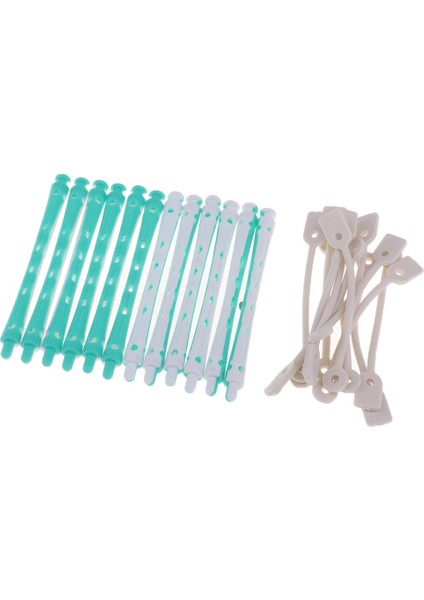9 x 1.1 cm Stili Dalga Saç Şekillendirme Perma Çubuk Çubukları Bigudi Kuaförlük Alet Seti Salon Saç Silindirleri Seti Saç Klipleri Saç Şekillendirme Araçları (Yurt Dışından) fırsatları