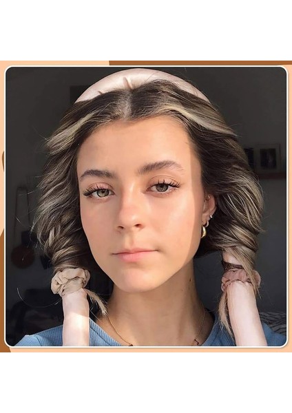 M02 Stili Yeni Isısız Kıvırma Çubuğu Kafa Bandı Isı Bukleler Yok Şerit Saç Silindirleri Uyku Yumuşak Kafa Bandı Saç Maşaları Dıy Saç Şekillendirme Araçları (Yurt Dışından) fırsatları