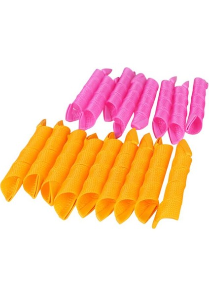 45CM 10 Adet Tarzı Sihirli Saç Bigudi Isısız Dıy Saç Silindirleri Kıvırcıklaştırıcılar Saç Modeli Rulo Spiral Rulo Dalga Şekillendiriciler Saç Şekillendirme Araçları cm (Yurt Dışından) fırsatları