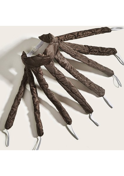 Pembe Tarzı 8 Claw Heatless Curling Rod Headband No Heat Hair Curlers Ribbon Hair Rollers Sleeping Soft Curl Bar Wave Formers Hair Styling (Yurt Dışından) fırsatları