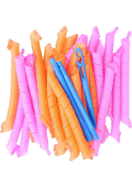 55CM 30 Adet Tarzı Saç Silindirleri (Cm) Salyangoz Şekli Dalga Şeklinde Değil Spiral Yuvarlak Bukleler Saç Bigudi Yumuşak Saç Bigudi Sihirli Saç Silindirleri Dıy (Yurt Dışından) fiyatları