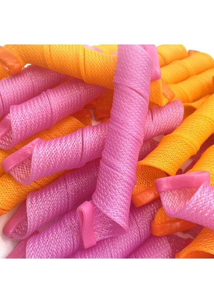 65CM 20PC Tarzı (Cm) Saç Silindirleri Salyangoz Şekli Dalga Şekli Değil Spiral Yuvarlak Bukleler Saç Bigudi Yumuşak Saç Bigudi Sihirli Saç Silindirleri Dıy (Yurt Dışından)