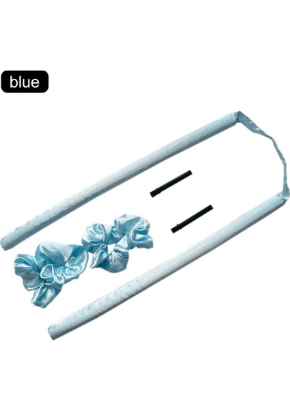 Mavi-Set1 Stili Kıvırcık Saç Ürünleri Bukle Maşası Isısız Esnek Çubuklar Isısız Kıvırma Çubuğu Saç Şekillendirme Aksesuarları Saç Bağları ve Klipleri Saç Şekillendirme Seti (Yurt Dışından)