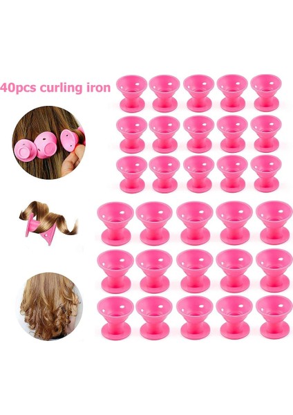 40 Adet Blue2 Tarzı Licone Curlers Saç Rulo Büküm Saç Şekillendirici Dıy Araçları Bigudi Saç Araçları Perma Kolay Kullanım Pratik Saç Şekillendirici (Yurt Dışından) indirimleri