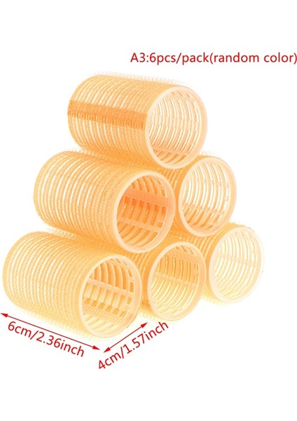 Sarı Stil Saç Silindirleri Kendinden Tutuşlu Saç Bukle Maşaları Tembel Bigudi Ipek Kıvırma Kurdelesi Saç Silindiri Isısız Kıvırma Çubuğu Kafa Bandı Saç Şekillendirme Araçları (Yurt Dışından)