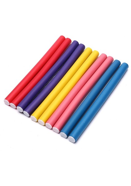 A5 Stili Esnek Saç Kıvırma Çubuğu Saç Kıvırıcı Yumuşak Köpük Yapmak Bendy Büküm Bukleler Dıy Silindirler Şekillendirme Aracı (Rastgele Renk) (Yurt Dışından)