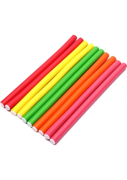 A5 Stili Esnek Saç Kıvırma Çubuğu Saç Kıvırıcı Yumuşak Köpük Yapmak Bendy Büküm Bukleler Dıy Silindirler Şekillendirme Aracı (Rastgele Renk) (Yurt Dışından)