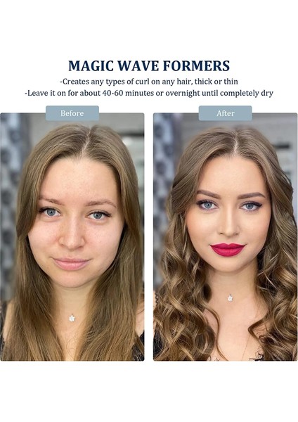 65CM 18 Adet 3 Çubuk Stili Saç Silindirleri Salyangoz Şekli Dalga Biçimi Değil 75CM Keneler Spiral Yuvarlak Bukleler Saç Bigudi Yumuşak Saç Bigudi Bendy Saç Silindirleri Dıy (Yurt Dışından) indirimleri