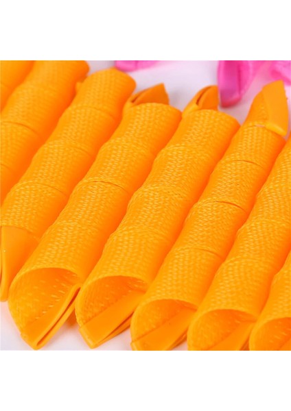 55CM 18 Adet Tarzı Saç Silindirleri (Cm) Salyangoz Şekli Dalga Şeklinde Değil Spiral Yuvarlak Bukleler Saç Bigudi Yumuşak Saç Bigudi Sihirli Saç Aletleri (Yurt Dışından) indirimleri
