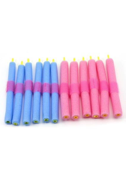 12 Adet Tarzı Oft Köpük Kıvırıcı Makineleri Bendy Büküm Bukleler Aracı Dıy Şekillendirici Saç Silindirleri Saç Bukle Makineleri Aracı Şekillendirici Silindirler Sünger (Yurt Dışından)