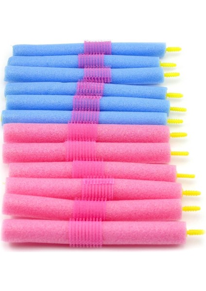 12 Adet Tarzı Oft Köpük Kıvırıcı Makineleri Bendy Büküm Bukleler Aracı Dıy Şekillendirici Saç Silindirleri Saç Bukle Makineleri Aracı Şekillendirici Silindirler Sünger (Yurt Dışından)