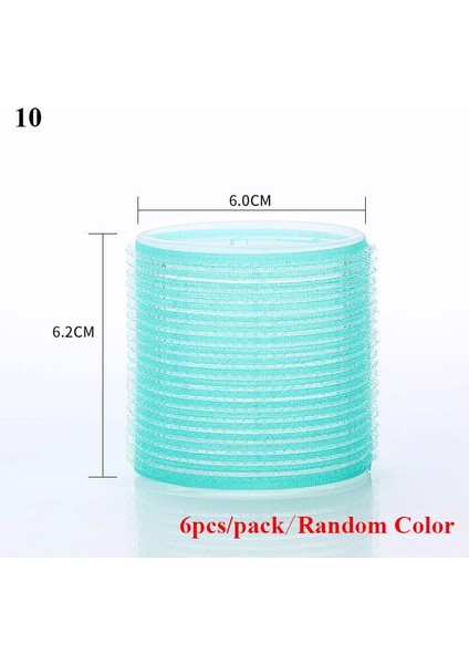 No.10 Tarzı Saç Silindirleri Kendinden Tutuşlu Saç Maşaları Tembel Bigudi Ipek Kıvırma Kurdelesi Saç Silindiri Isısız Kıvırma Çubuğu Kafa Bandı Şekillendirme Aracı (Yurt Dışından)