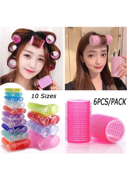 No.10 Tarzı Saç Silindirleri Kendinden Tutuşlu Saç Maşaları Tembel Bigudi Ipek Kıvırma Kurdelesi Saç Silindiri Isısız Kıvırma Çubuğu Kafa Bandı Şekillendirme Aracı (Yurt Dışından) fiyatları