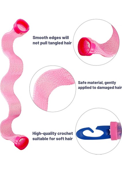 12 Adet Tarzı 24 Adet Saç Maşaları Spiral Bukleler Isı Dalgası Yok Saç Maşaları Şekillendirme Kiti Spiral Saç Bukle Maşaları Witeces Şekillendirme Kancaları (Yurt Dışından) indirimleri