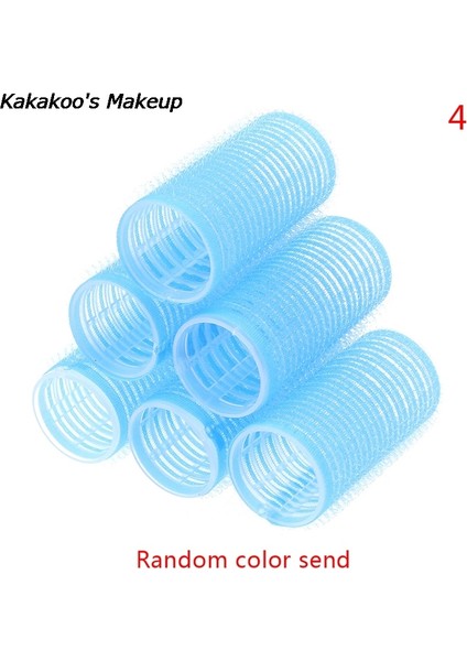 2.8cm Tarzı Hair Rollerurlers Self Grip Holding Rollers Hairdressing Curlers Hair Design Sticky Cling Style For Dıy (Yurt Dışından)